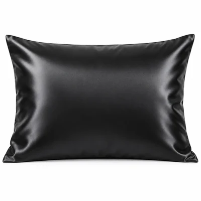 Taie synthétique en satin de polyester