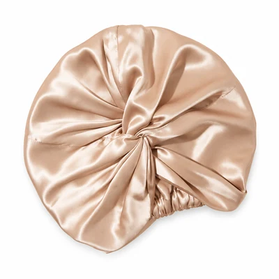 Bonnet de nuit en 100% soie de mûrier Grade 6A